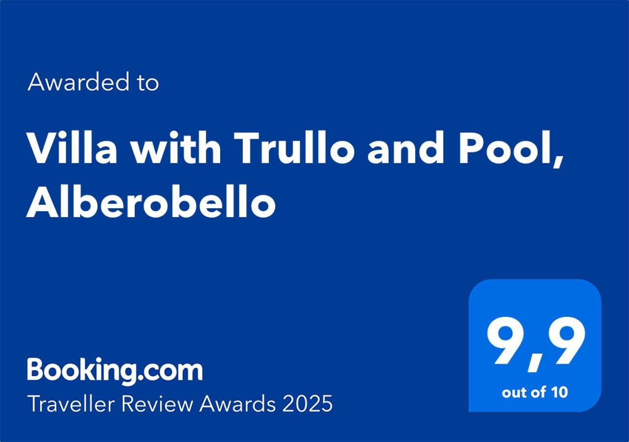 Villa With Trullo And Pool, 阿尔贝罗贝洛 外观 照片